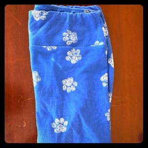 LuLaRoe OS Leggings - Paw Prints